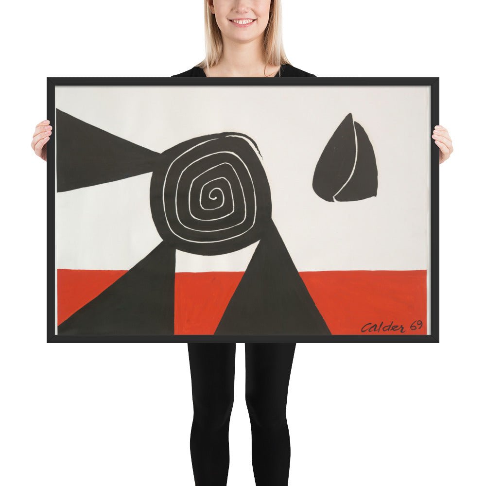 Untitled by Alexander Calder, Framed poster