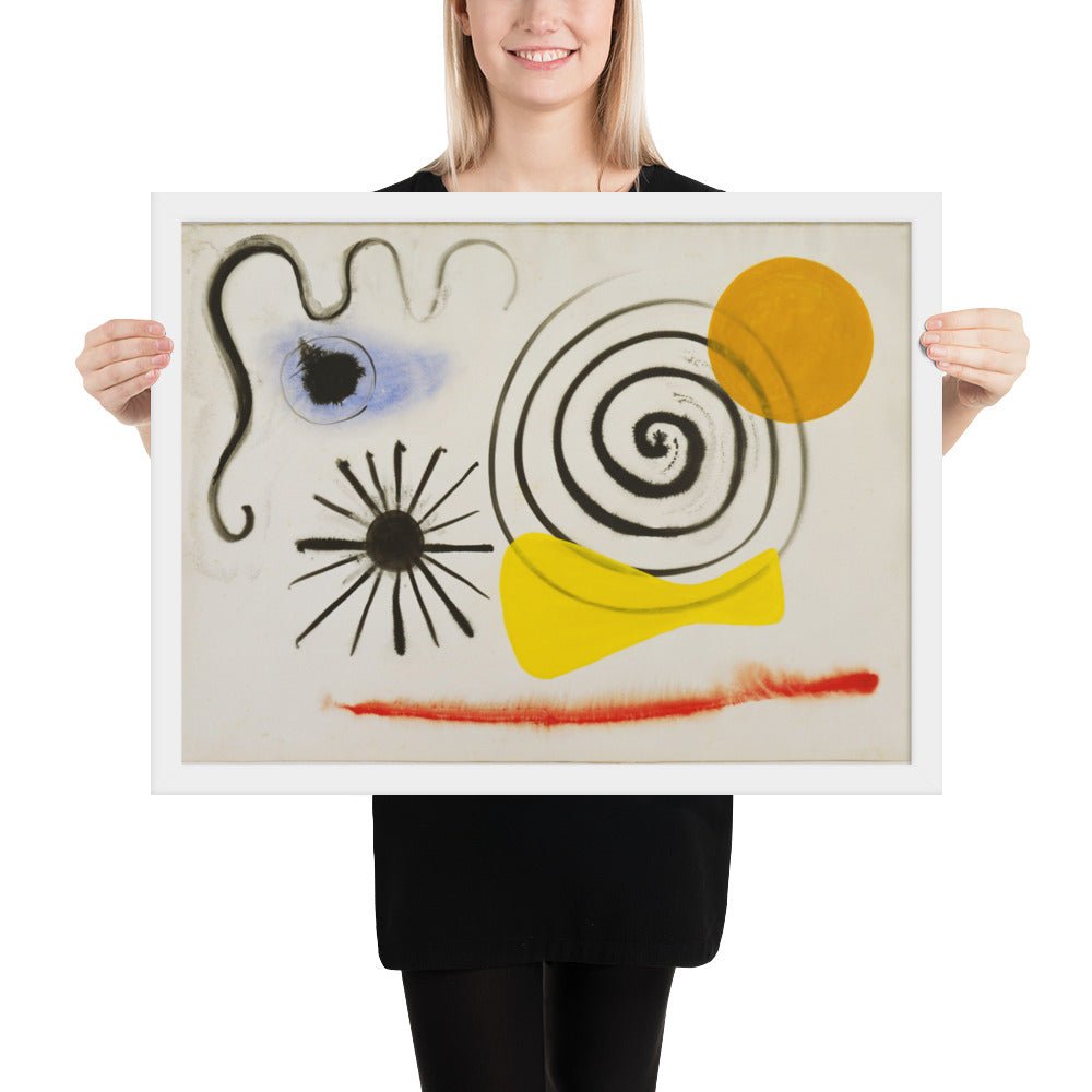 Untitled by Alexander Calder, Framed poster