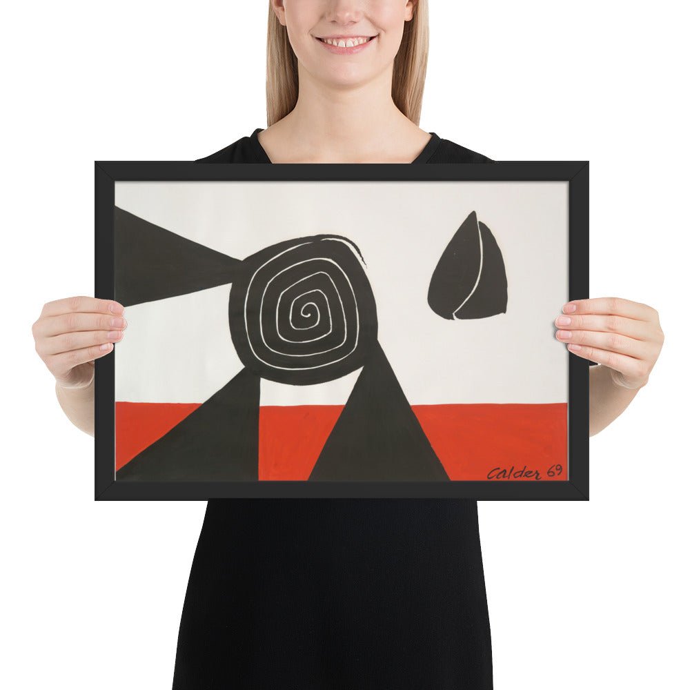 Untitled by Alexander Calder, Framed poster