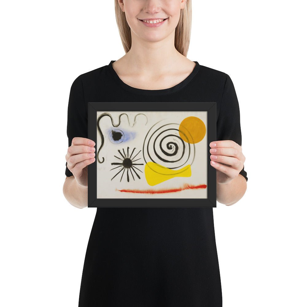 Untitled by Alexander Calder, Framed poster