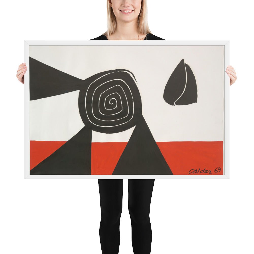 Untitled by Alexander Calder, Framed poster