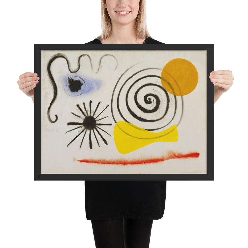 Untitled by Alexander Calder, Framed poster