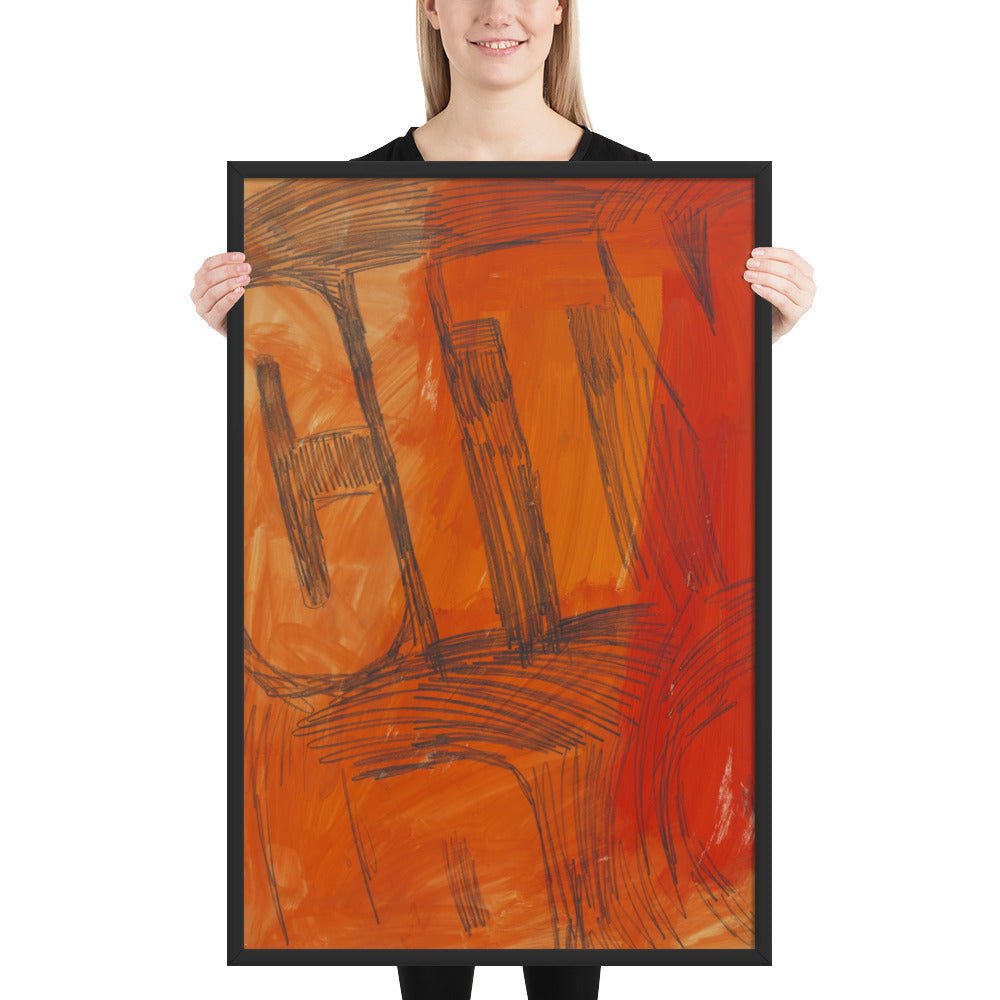 Untitled by Andy Warhol , Framed poster