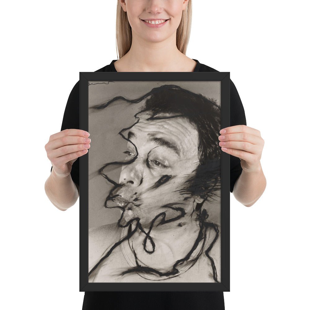 Untitled by Arnulf Rainer, Framed poster