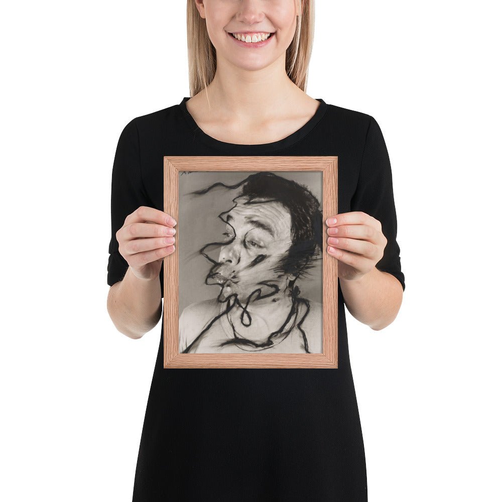 Untitled by Arnulf Rainer, Framed poster
