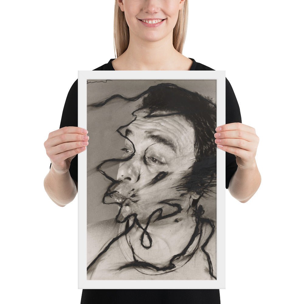Untitled by Arnulf Rainer, Framed poster