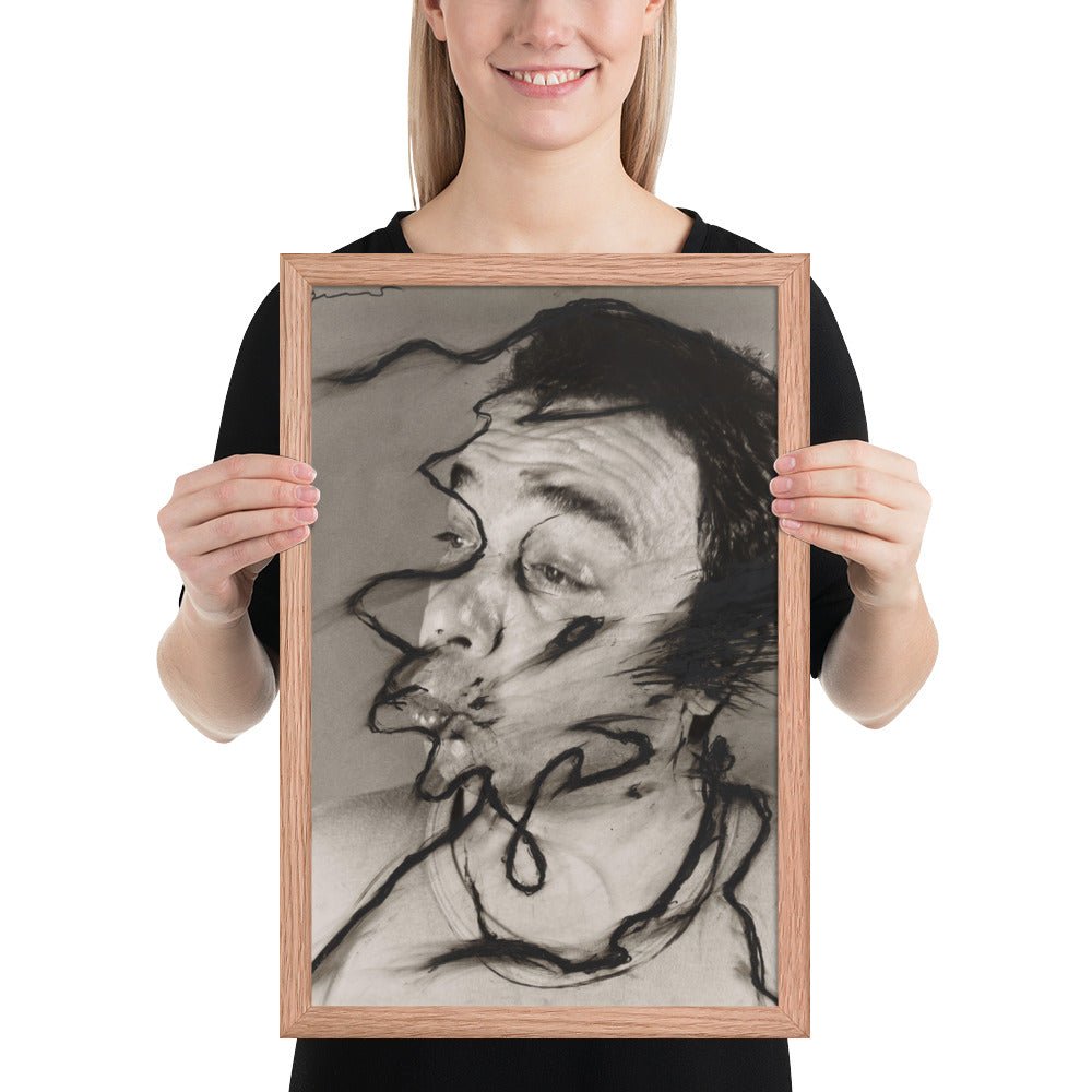 Untitled by Arnulf Rainer, Framed poster