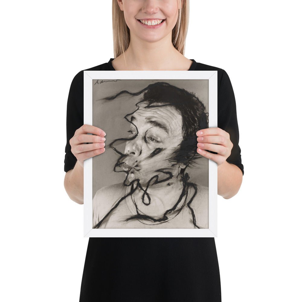 Untitled by Arnulf Rainer, Framed poster