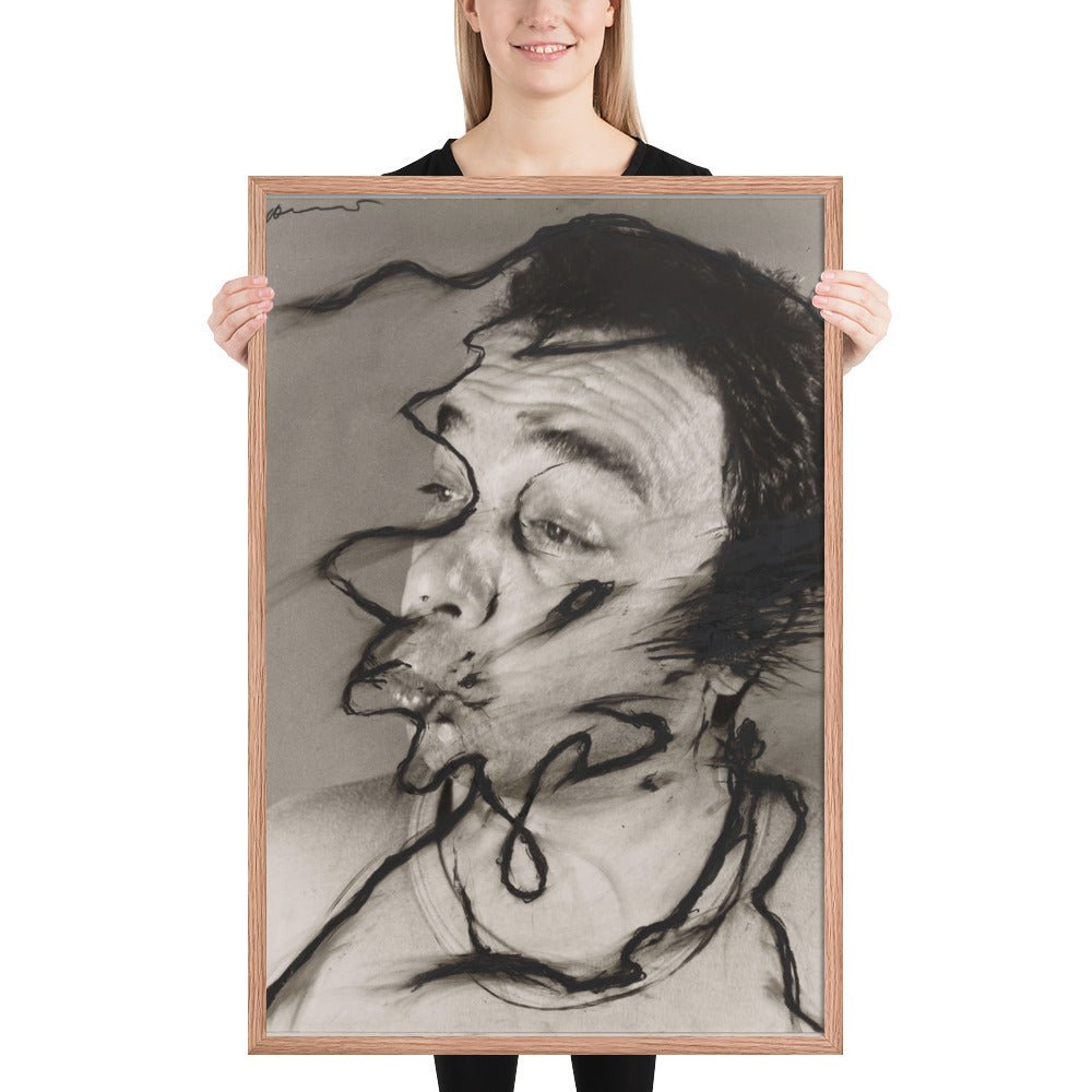 Untitled by Arnulf Rainer, Framed poster
