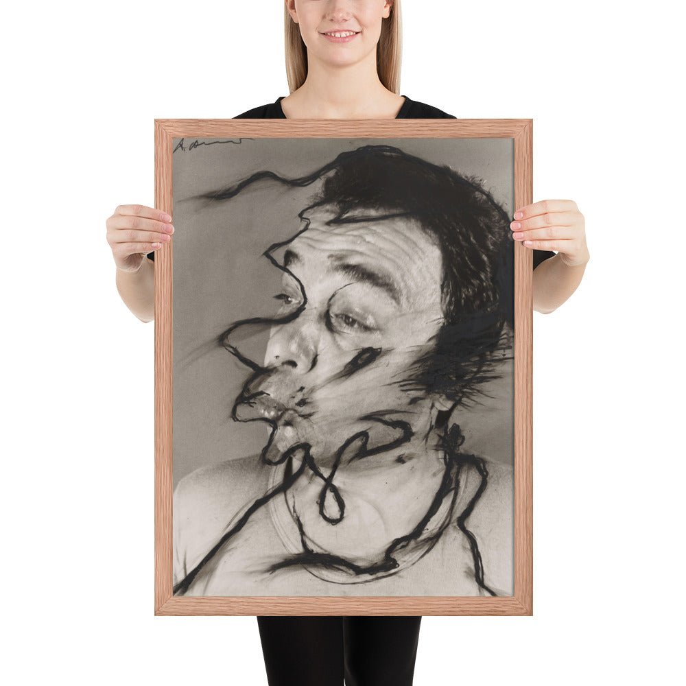 Untitled by Arnulf Rainer, Framed poster