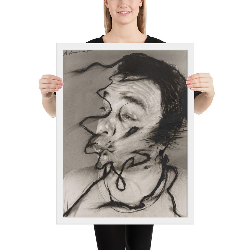 Untitled by Arnulf Rainer, Framed poster