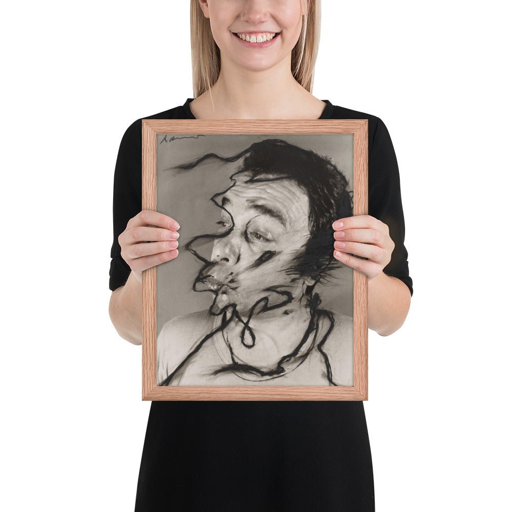 Untitled by Arnulf Rainer, Framed poster