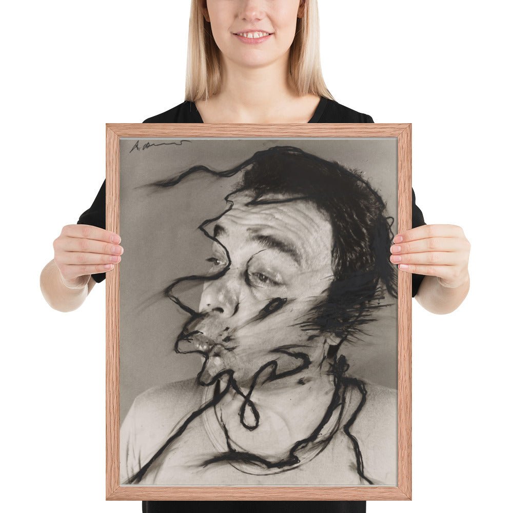 Untitled by Arnulf Rainer, Framed poster