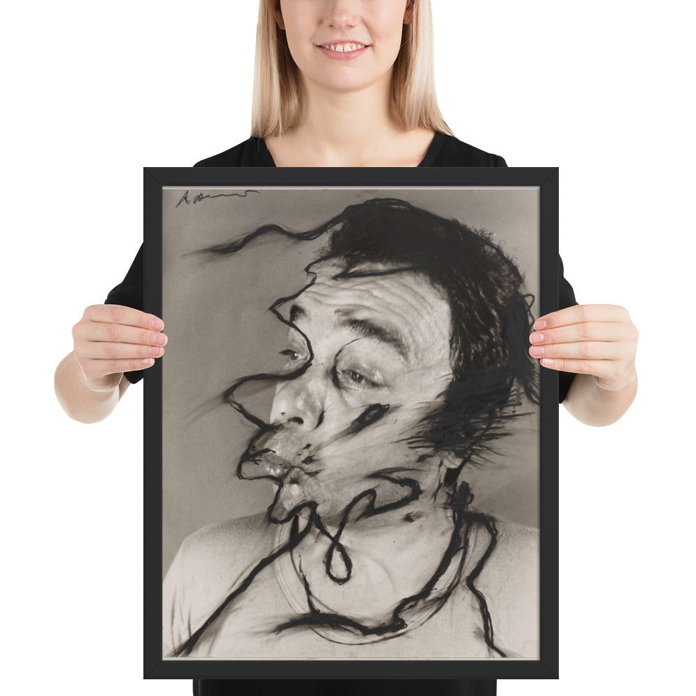 Untitled by Arnulf Rainer, Framed poster