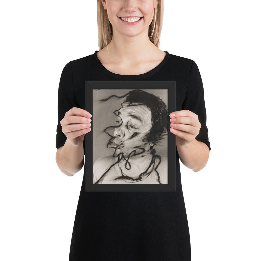 Untitled by Arnulf Rainer, Framed poster
