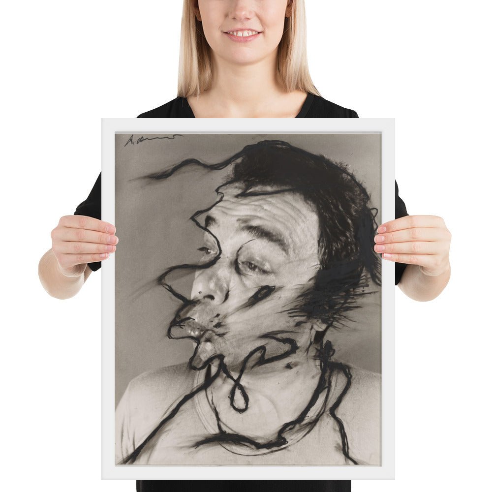 Untitled by Arnulf Rainer, Framed poster