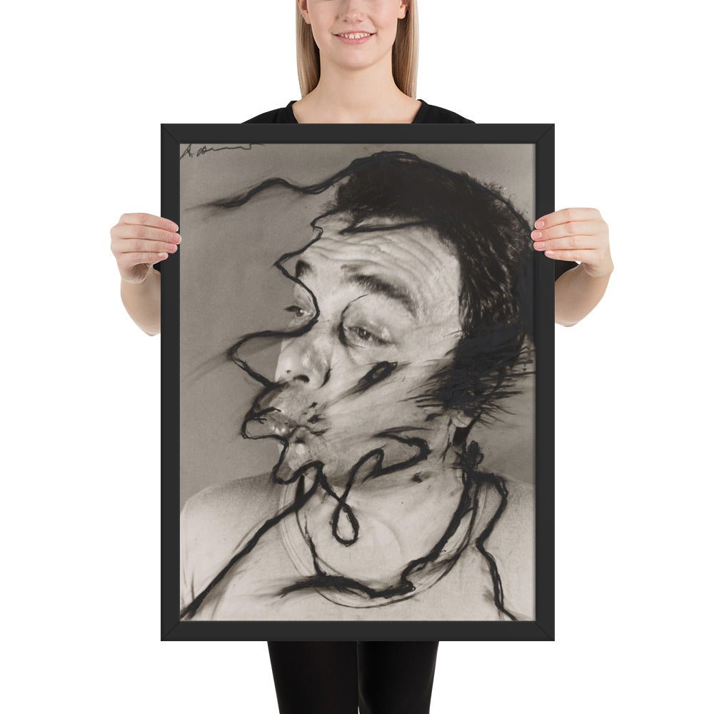 Untitled by Arnulf Rainer, Framed poster