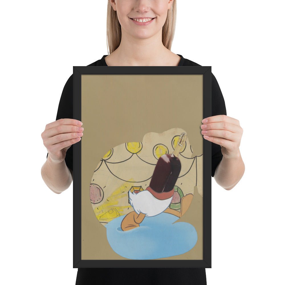 Untitled by Arturo Herrera, Framed poster