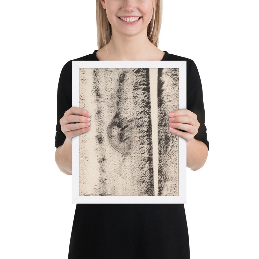 Untitled by Barnett Newman, Framed poster