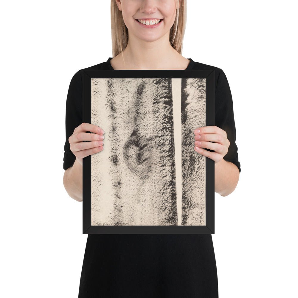 Untitled by Barnett Newman, Framed poster