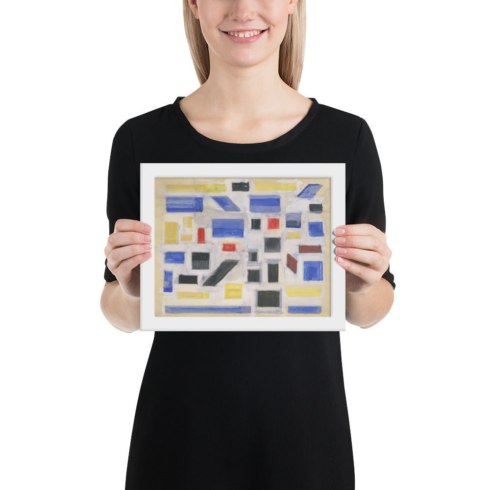Untitled by Bart Van Der Leck, Framed poster