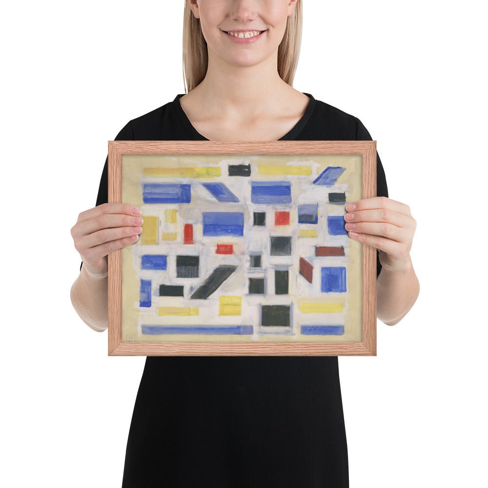 Untitled by Bart Van Der Leck, Framed poster