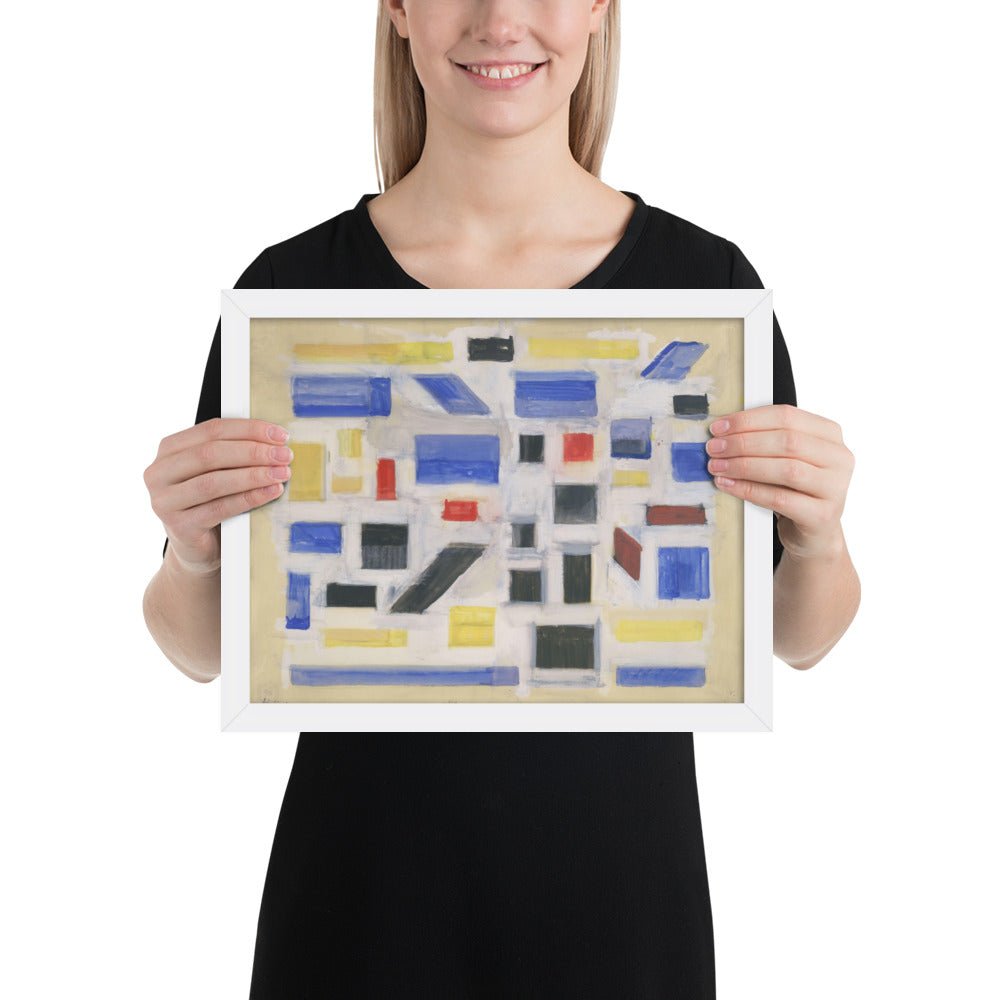 Untitled by Bart Van Der Leck, Framed poster