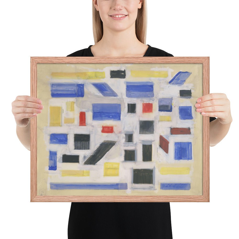 Untitled by Bart Van Der Leck, Framed poster