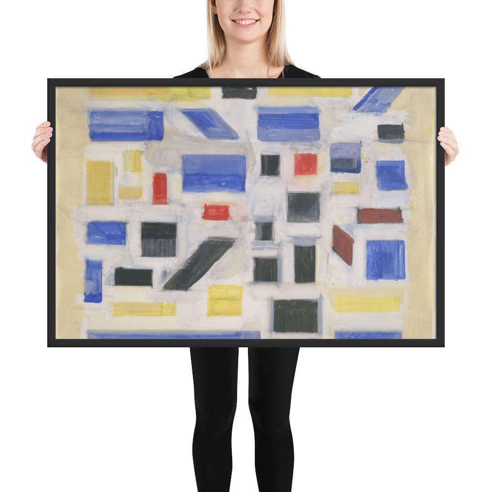 Untitled by Bart Van Der Leck, Framed poster