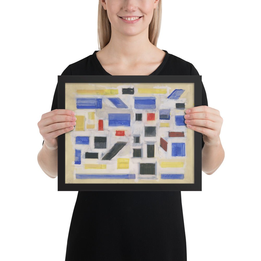 Untitled by Bart Van Der Leck, Framed poster