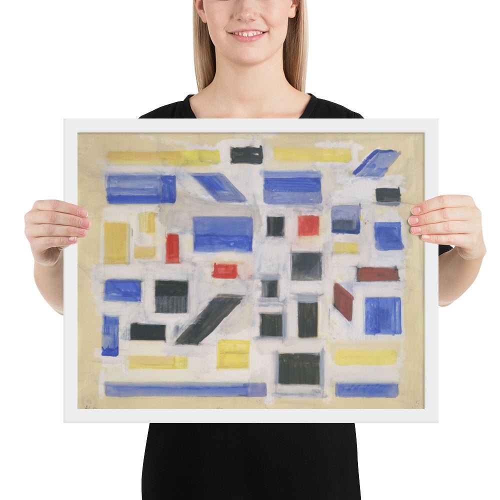 Untitled by Bart Van Der Leck, Framed poster