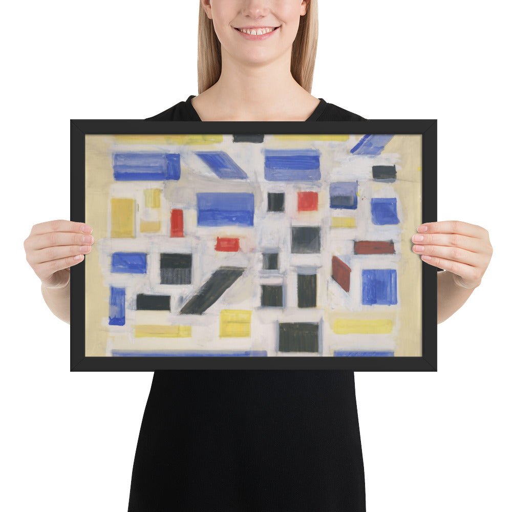 Untitled by Bart Van Der Leck, Framed poster
