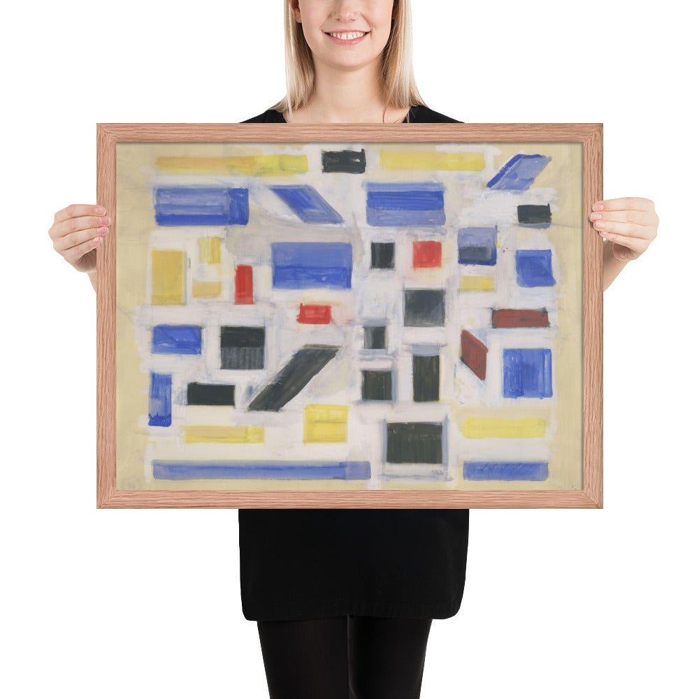 Untitled by Bart Van Der Leck, Framed poster