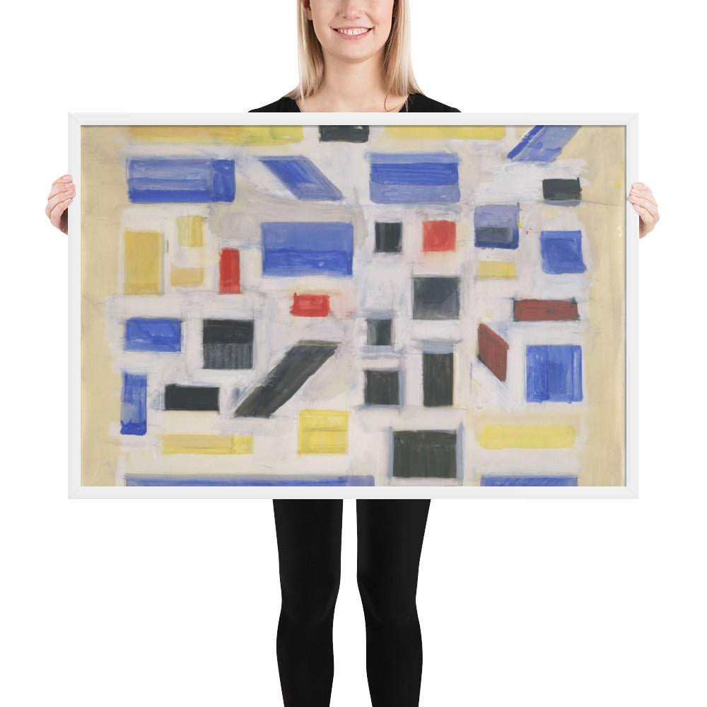 Untitled by Bart Van Der Leck, Framed poster