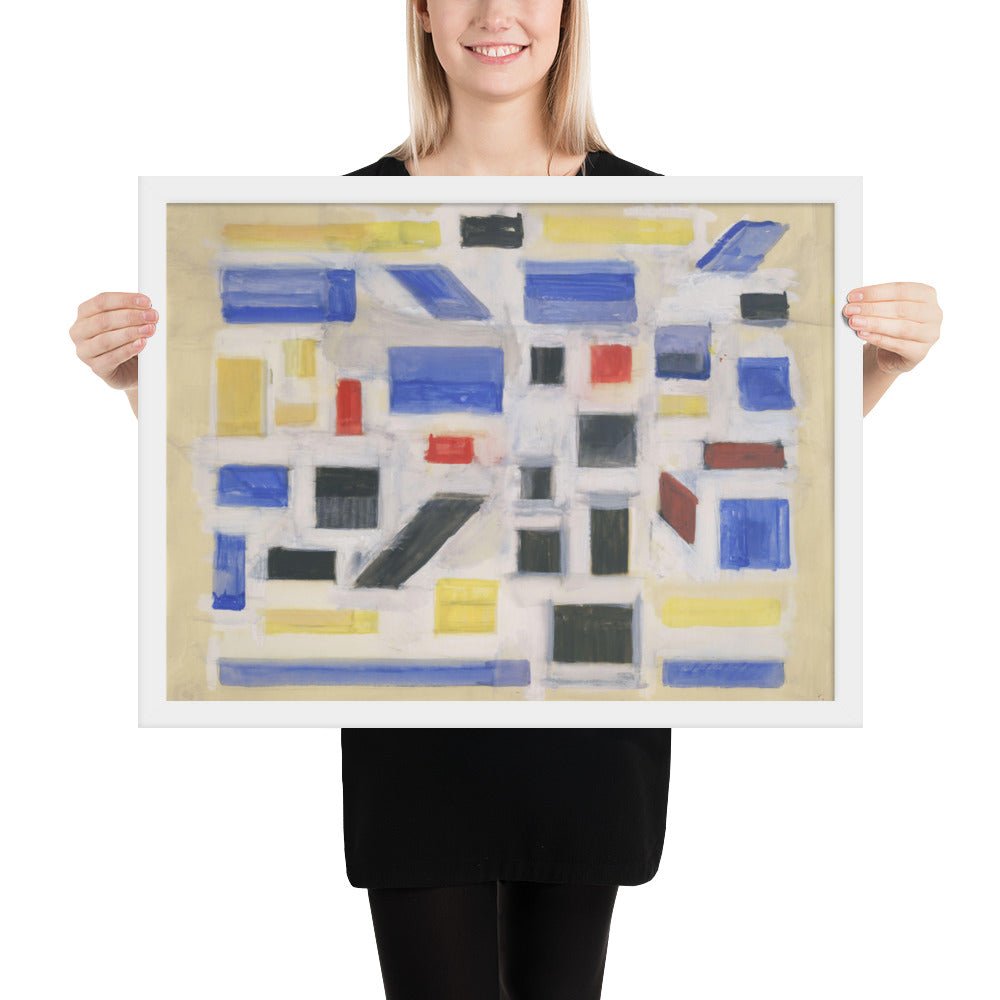 Untitled by Bart Van Der Leck, Framed poster