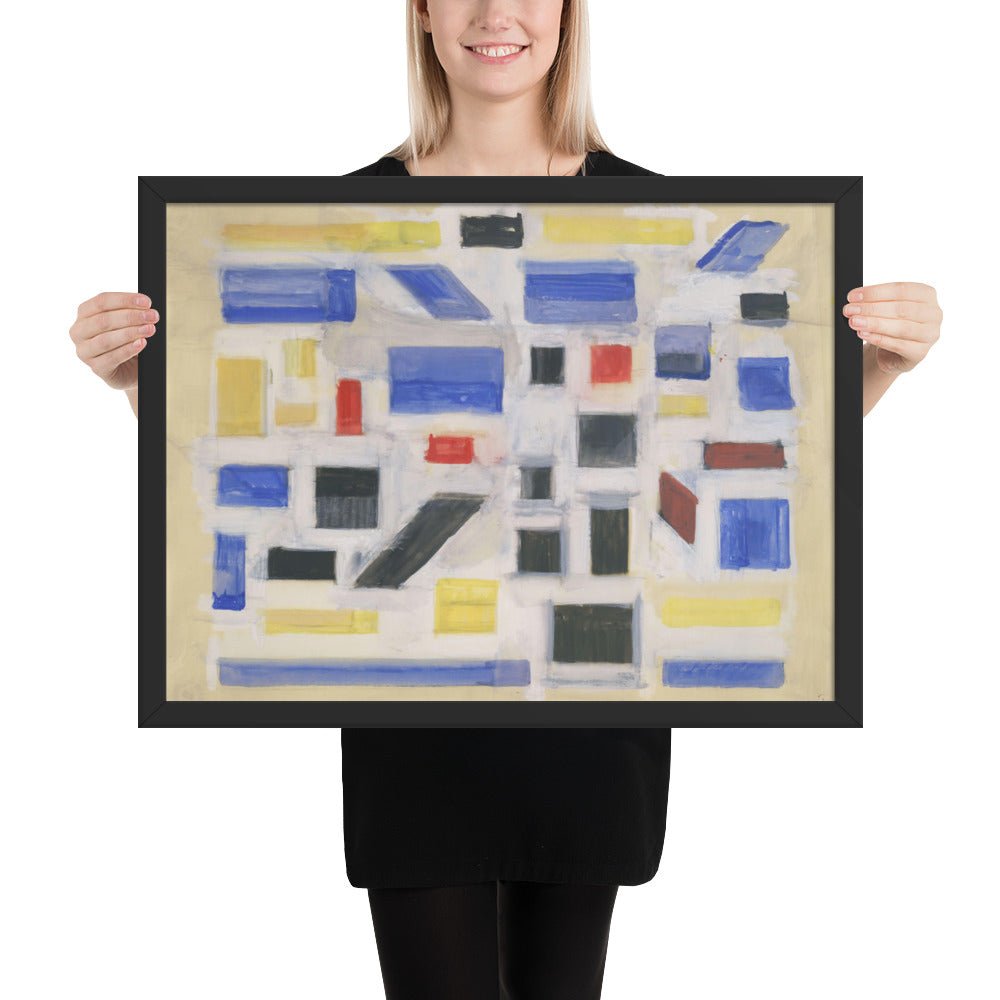 Untitled by Bart Van Der Leck, Framed poster