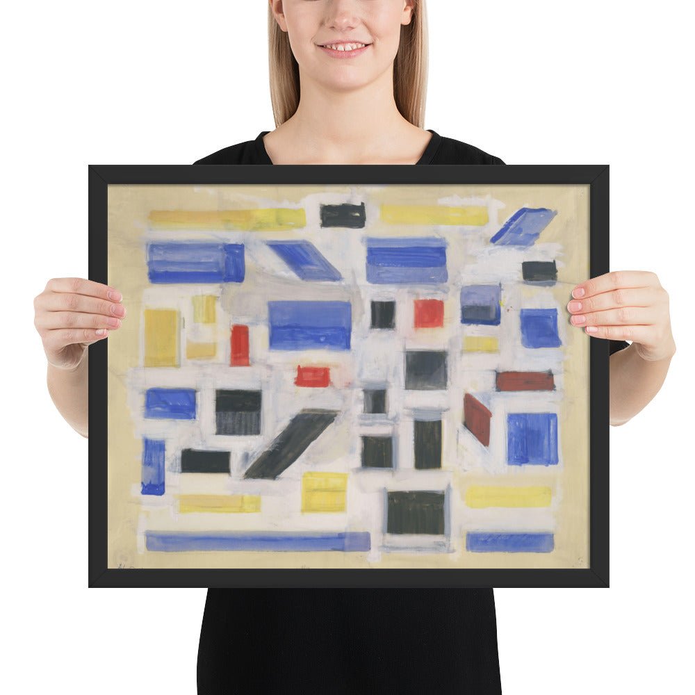Untitled by Bart Van Der Leck, Framed poster