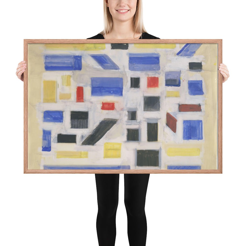 Untitled by Bart Van Der Leck, Framed poster