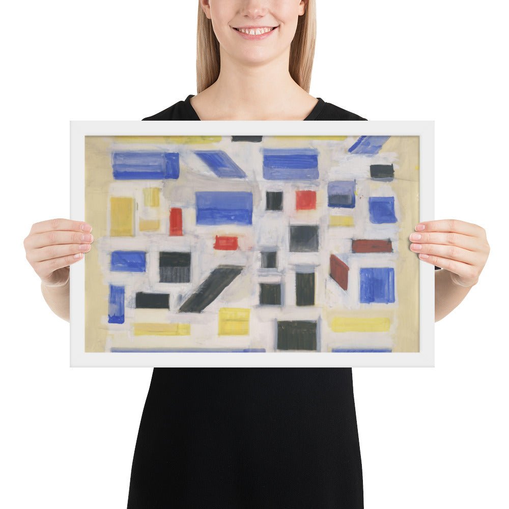 Untitled by Bart Van Der Leck, Framed poster