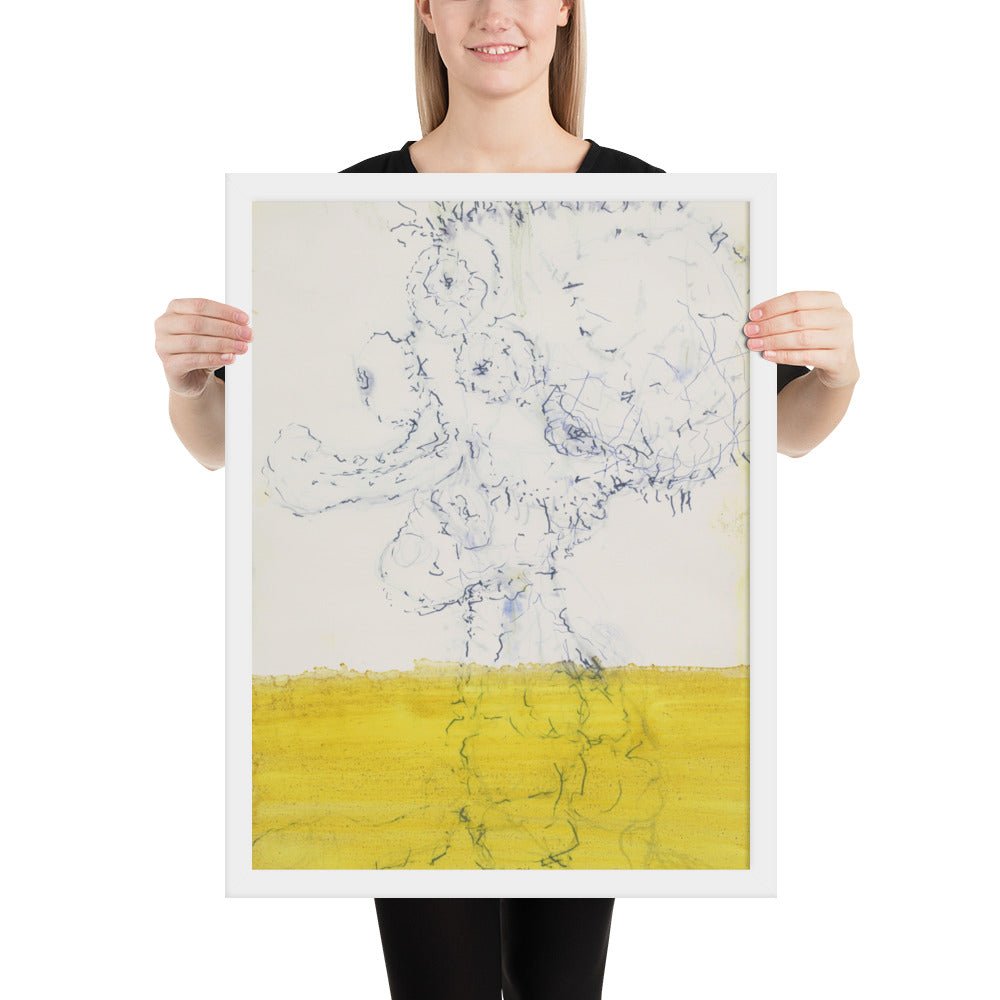 Untitled by David Moreno, Framed poster