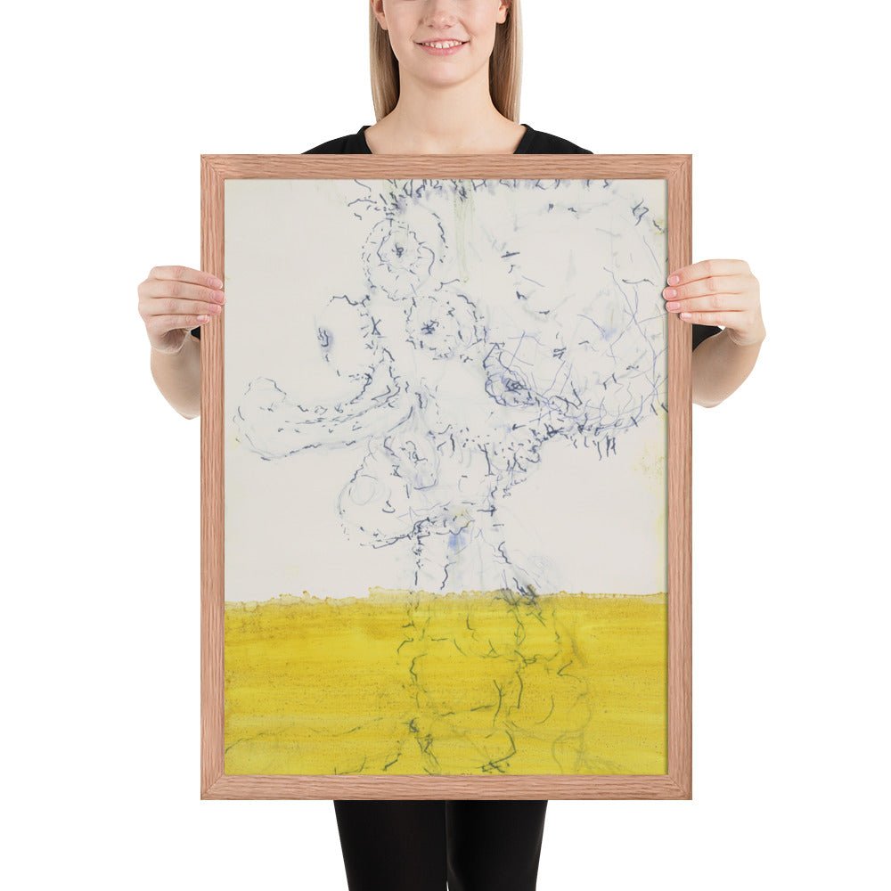 Untitled by David Moreno, Framed poster