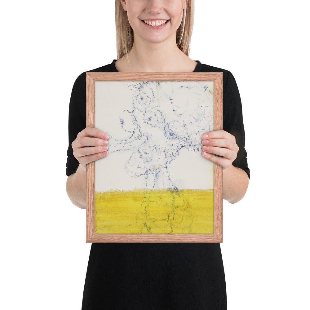 Untitled by David Moreno, Framed poster