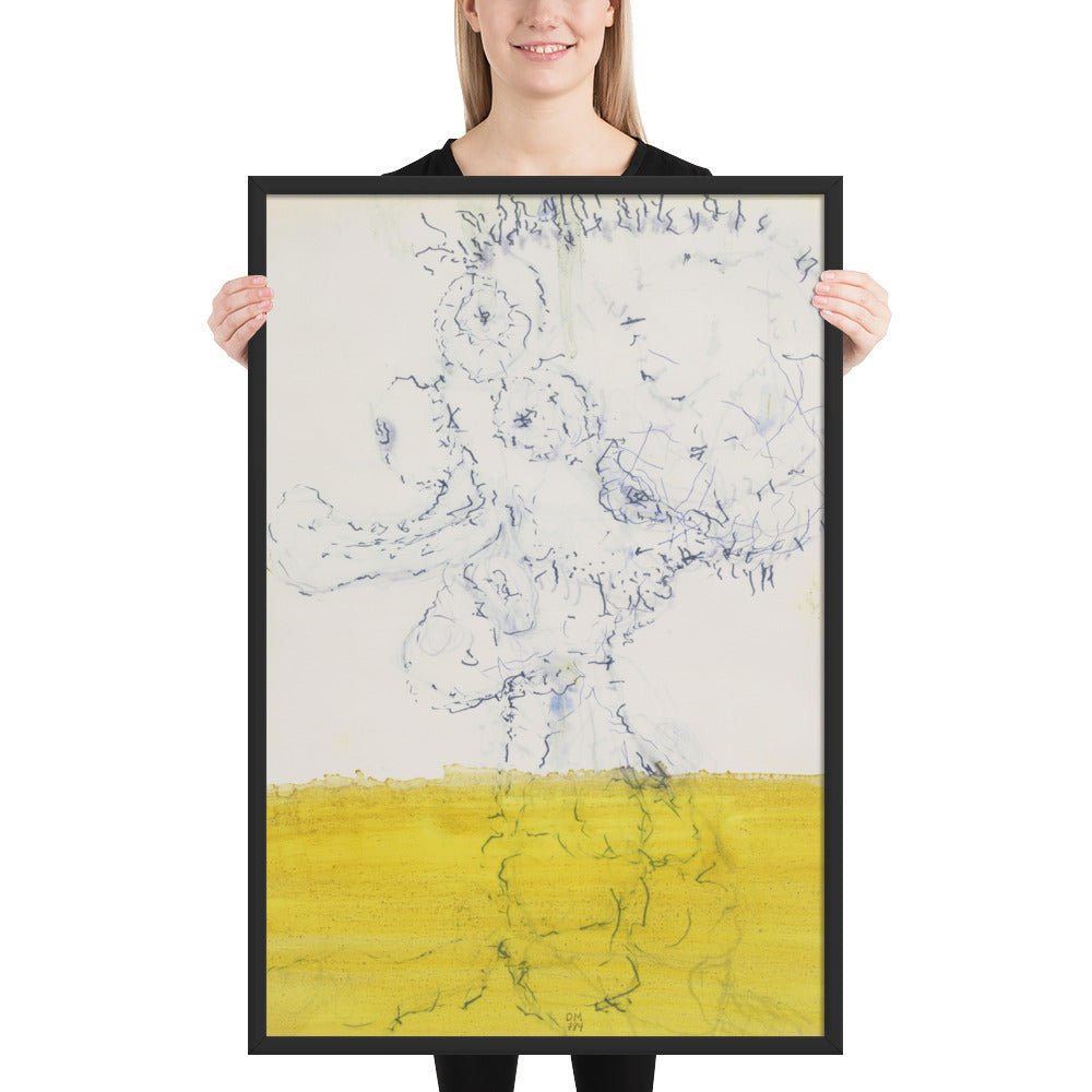 Untitled by David Moreno, Framed poster