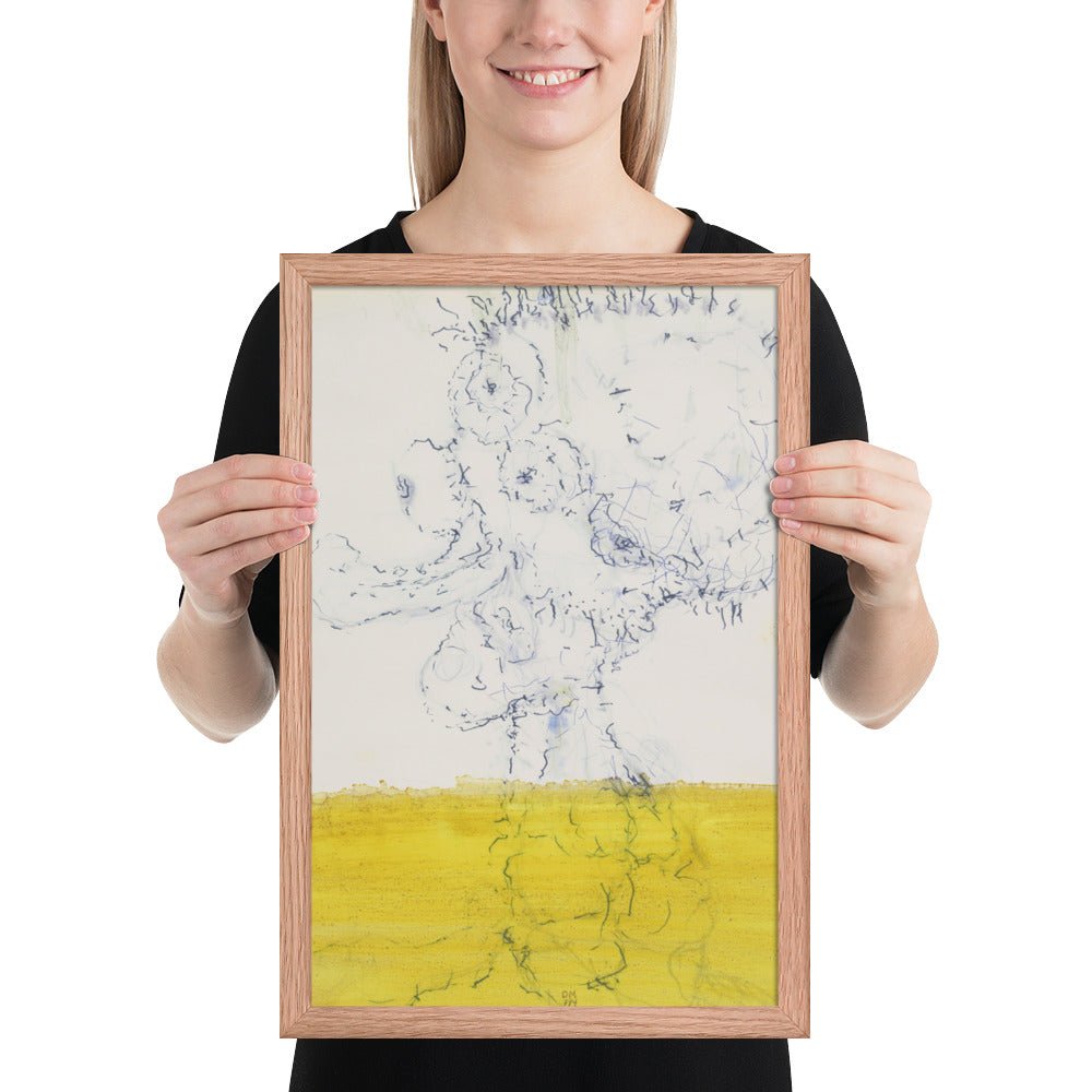 Untitled by David Moreno, Framed poster