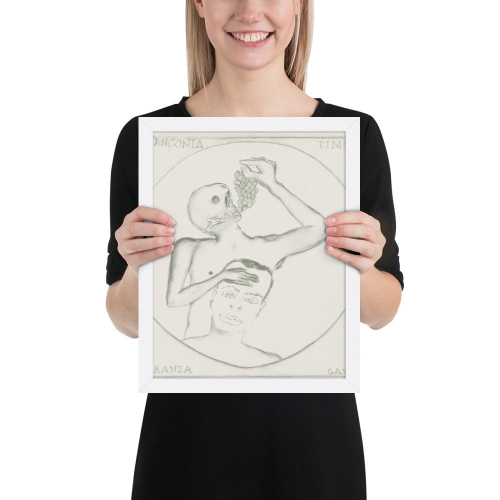 Untitled by Francesco Clemente, Framed poster