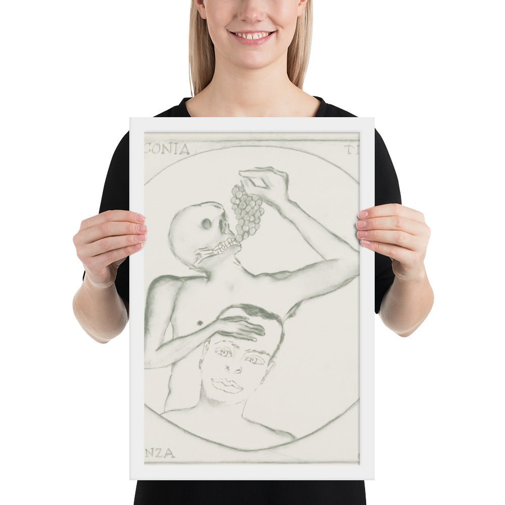 Untitled by Francesco Clemente, Framed poster