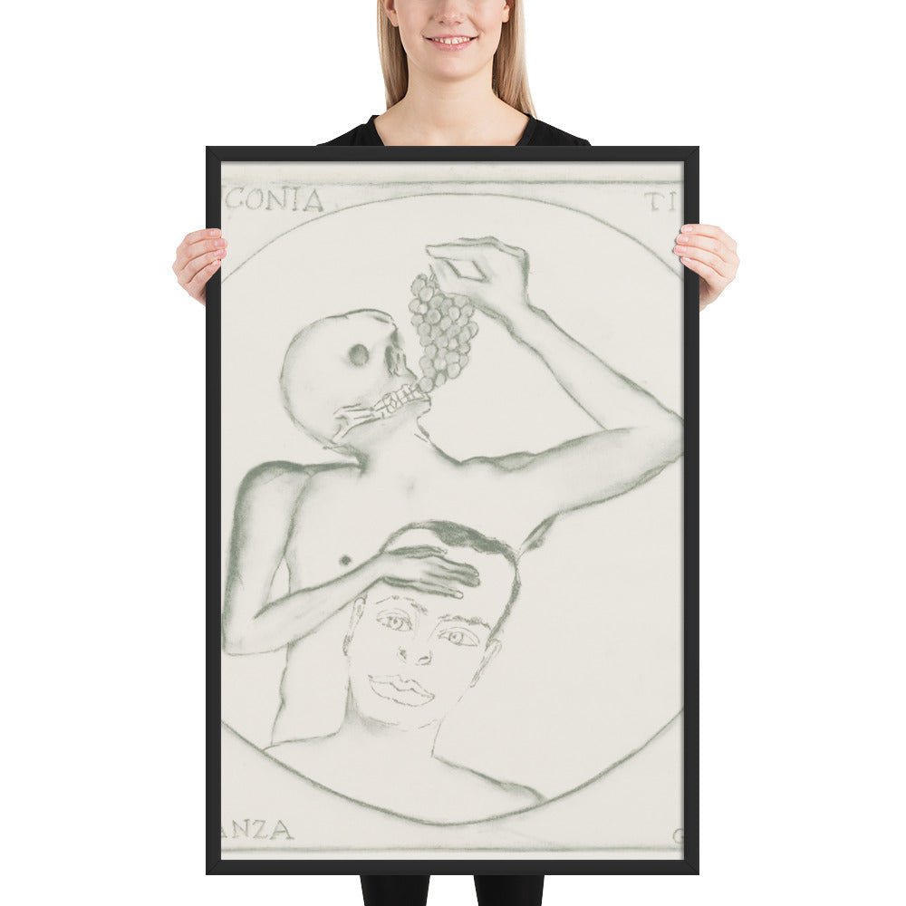 Untitled by Francesco Clemente, Framed poster