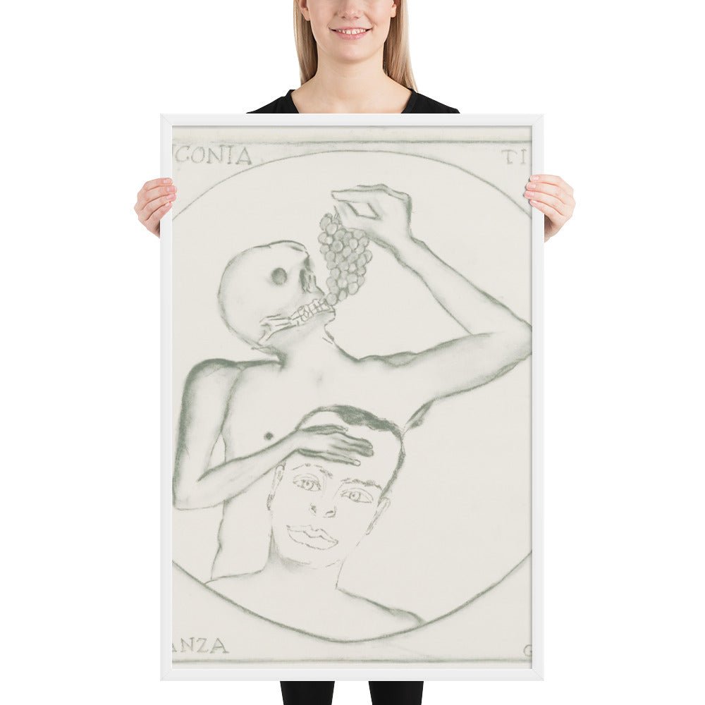 Untitled by Francesco Clemente, Framed poster