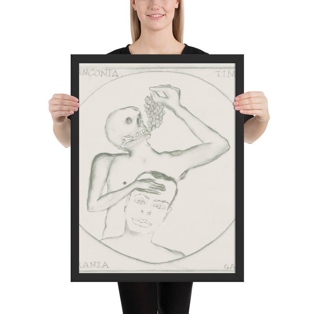 Untitled by Francesco Clemente, Framed poster