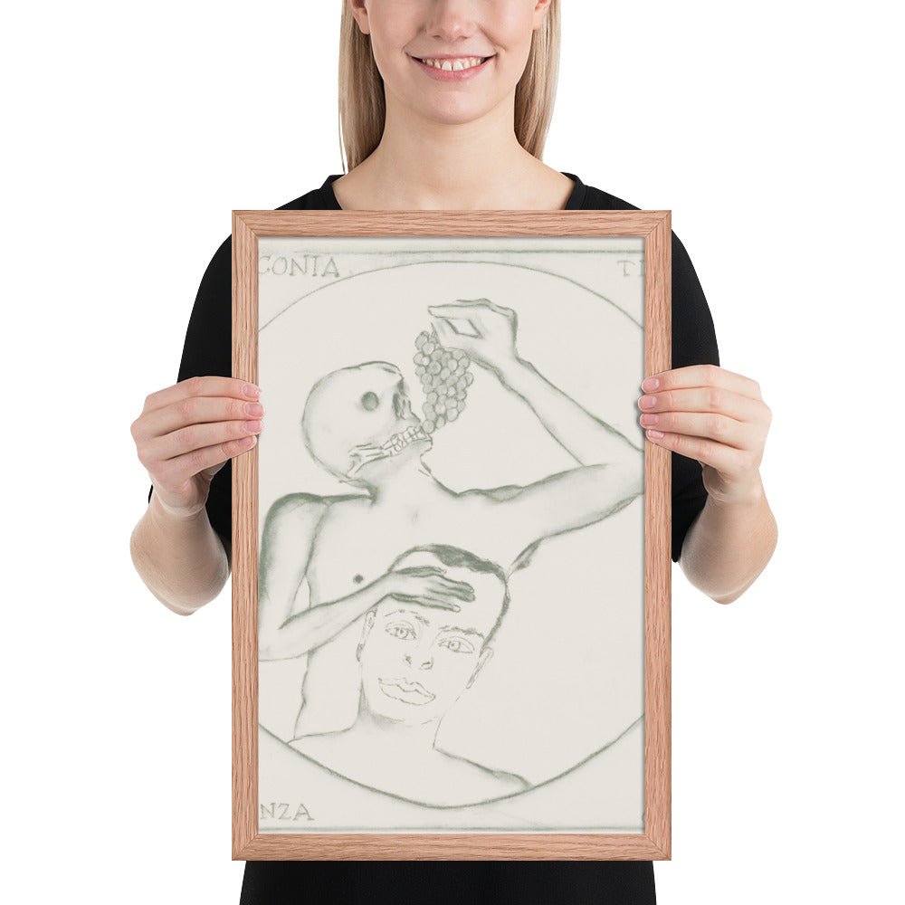 Untitled by Francesco Clemente, Framed poster